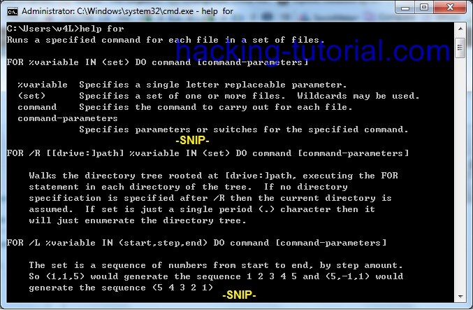 Basic Command Prompt For Looping to Find Live IP Address