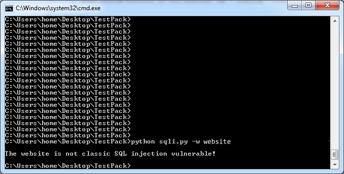 Code your first simple SQLi checking vulnerability with Python
