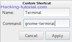 How to Create Keyboard Shortcuts on Kali Linux