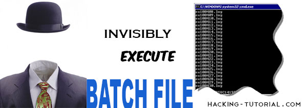 Invisibly Execute BAT File in the Background