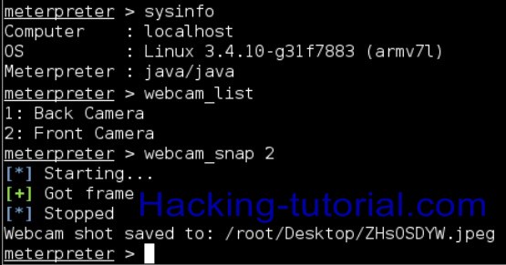 Hacking Android Smartphone Tutorial using Metasploit