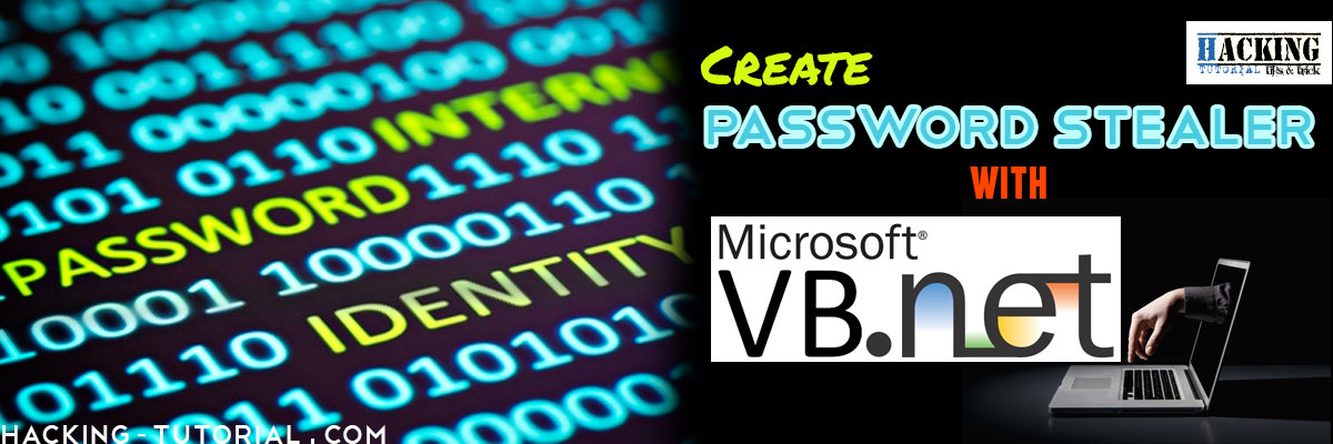 Create Password Stealer using VB Visual Studio.net